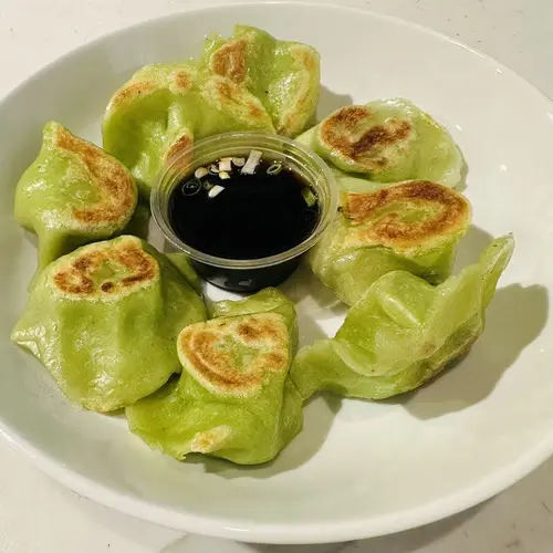 Pan Fried Vegetable Dumplings