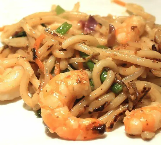 Shrimp Stir Fried Udon