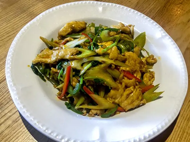 Chicken Green Pepper & Cilantro