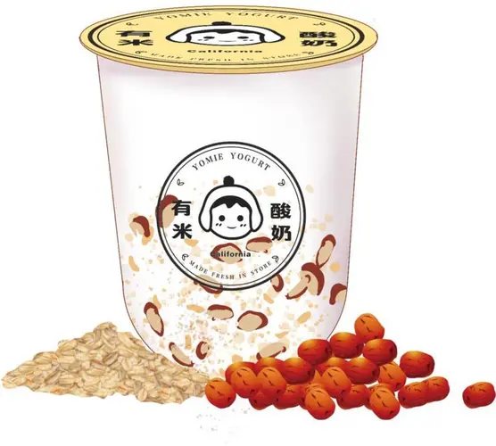 Jujube Oats Yogurt