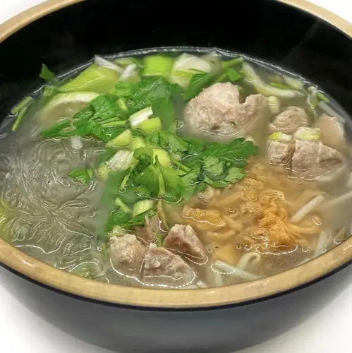 Meat Balls Bean Noodle