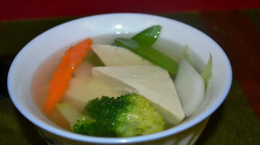 Veggie Tofu Soup