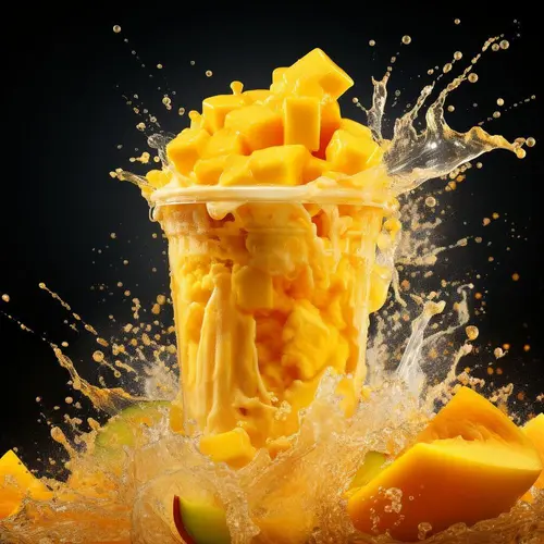 Mango Slushie Tea