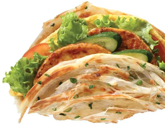 Azn Onion Pancake