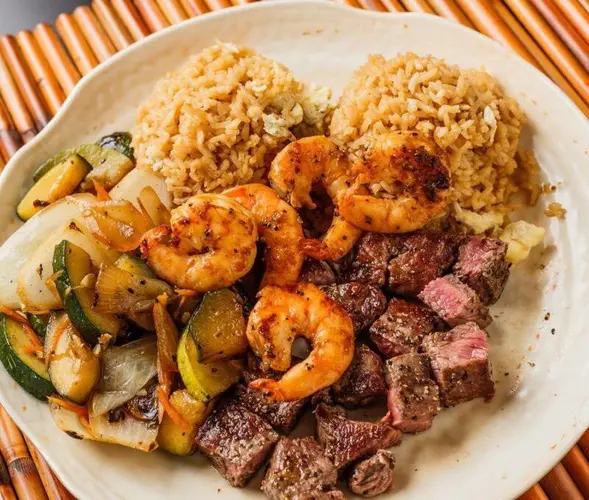 Steak & Shrimp Teriyaki