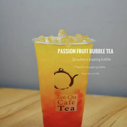 Passion Fruit Bubble Tea