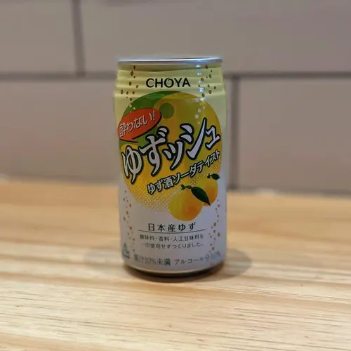 Choya Yuzu Soda