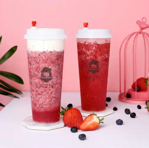 Fresh Strawberry Slushy