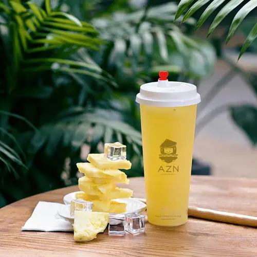Fresh Pineapple Slushy