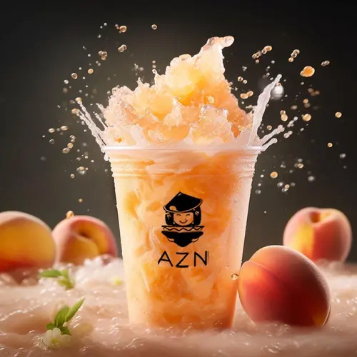 Fresh Peach Slushy