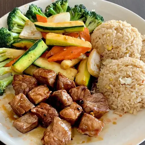 Strip Steak Teriyaki