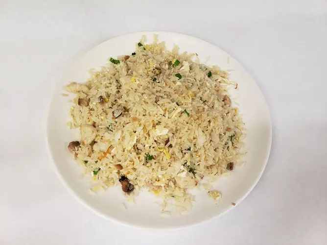 Salty Fish & Chicken Fried Rice