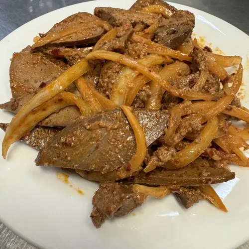 Spicy Pork Liver