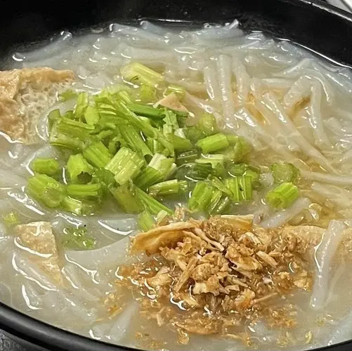 Fried Tofu Soup Rich Noodle
