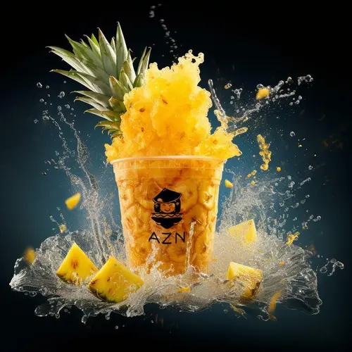 Fresh Pineapple Slushie Tea