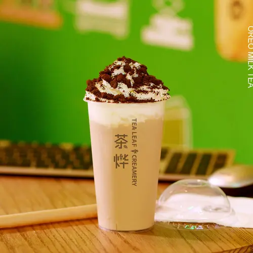 Oreo Milk Tea Cheese Form