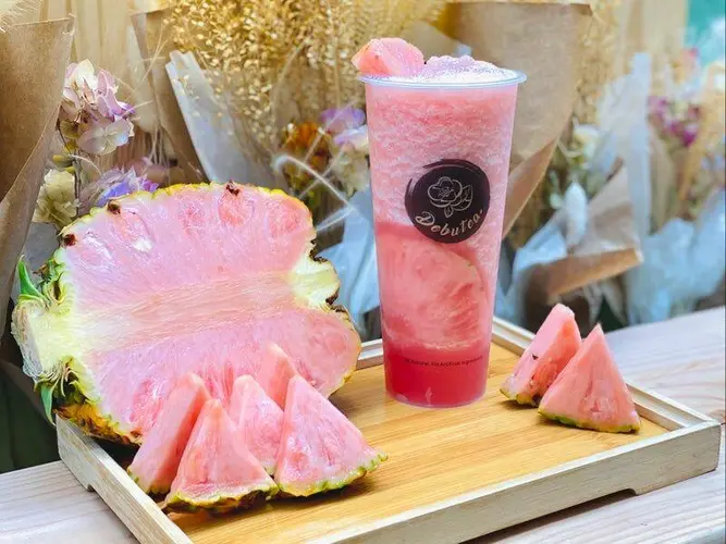 Pink Pineapple Slushe Tea
