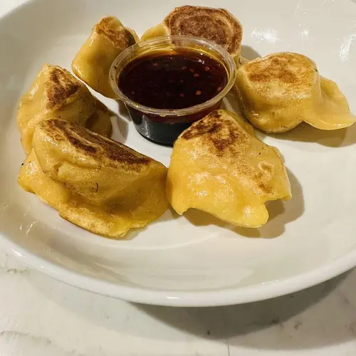 Pan Fried Lamb Dumplings