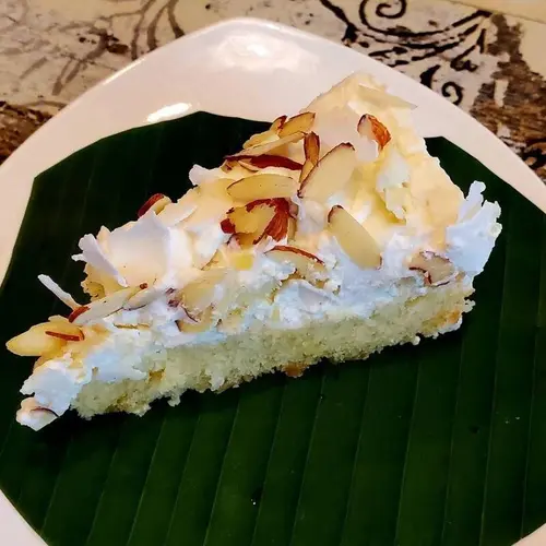 Almond Coconut Chip Cake
