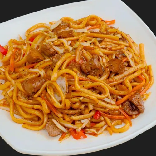 Black Pepper Steak Udon