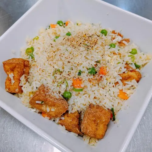Toasted Cheese & Garlic Fried Rice