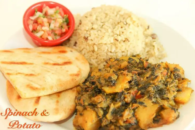 Spinach & Potatoes