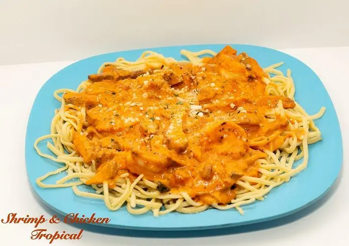 Shrimp & Chicken Pasta