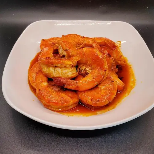 Hawaiian Style Spicy Shrimp