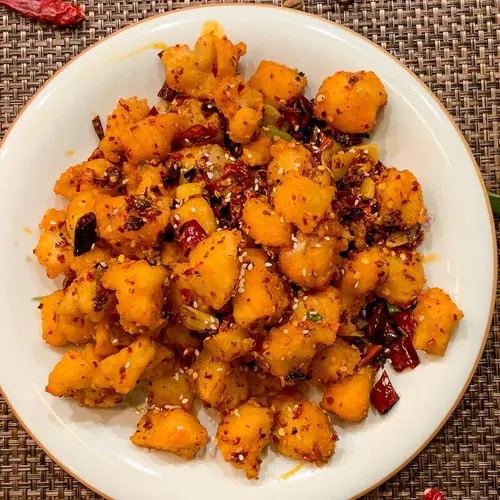 Spicy Fried Fish Bites