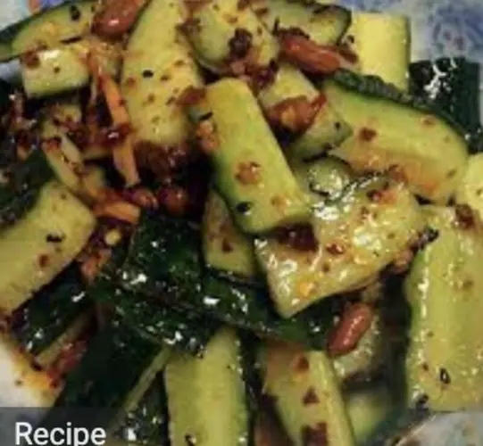 Spicy And Sour Cucumber