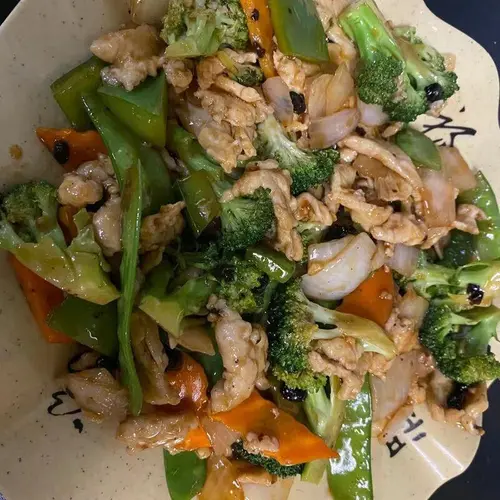 Chicken In Black Bean Sauce