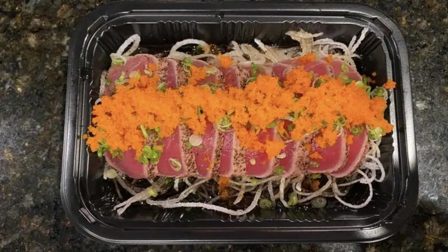 Spicy Peppered Tunatataki