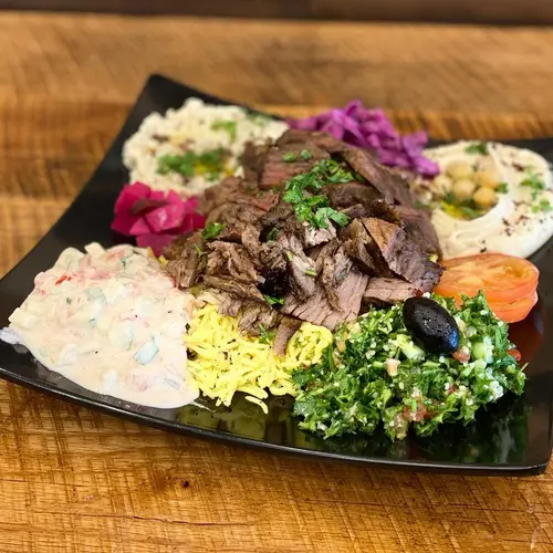 Beef Shawarma Platter