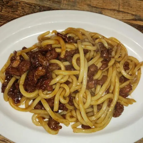 Pan Fried Udon Noodles