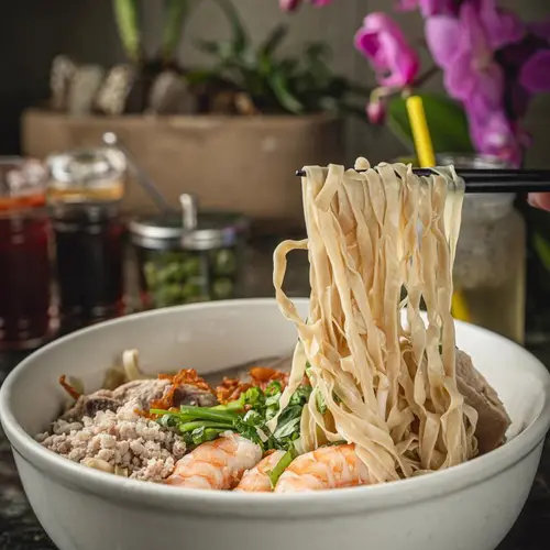 Thick Egg Noodles Medium