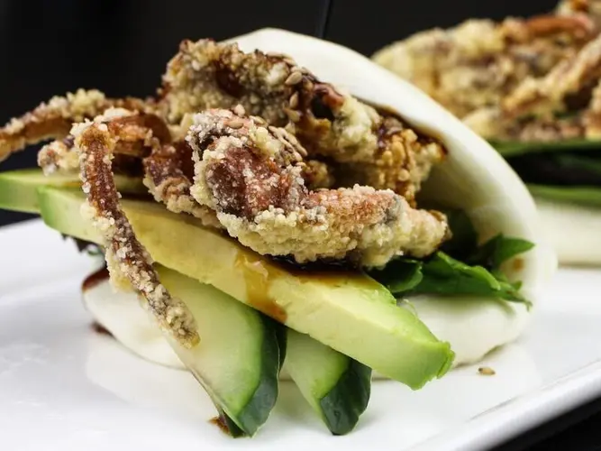 Soft Shell Crab Bao