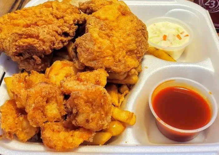Chicken Wing& Shrimp