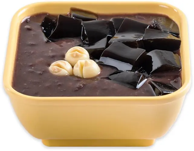 Red Bean Soup And Grass Jelly
