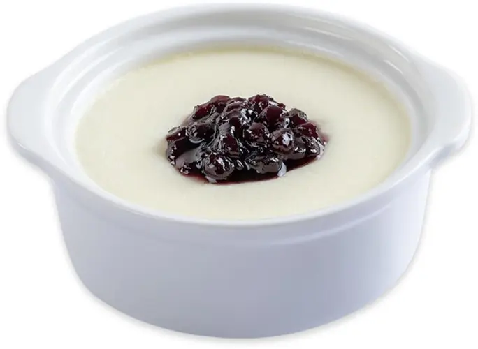 Blueberry Milk Pudding