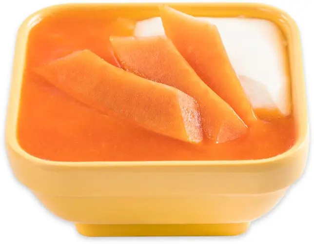 Papaya Tofu Pudding
