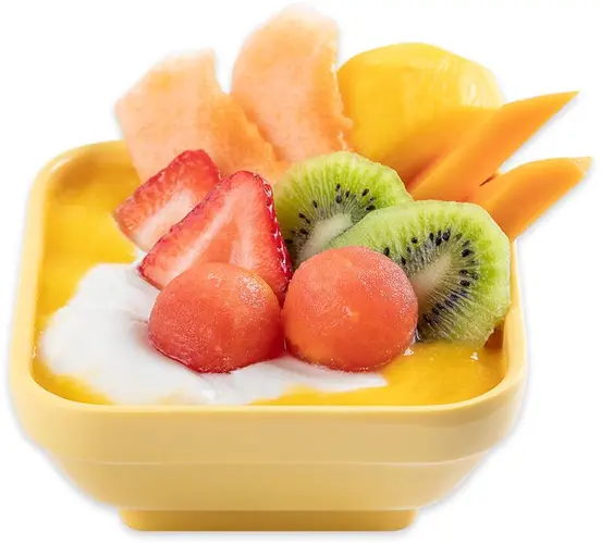 Mix Fruit Tofu Pudding Mango Juice