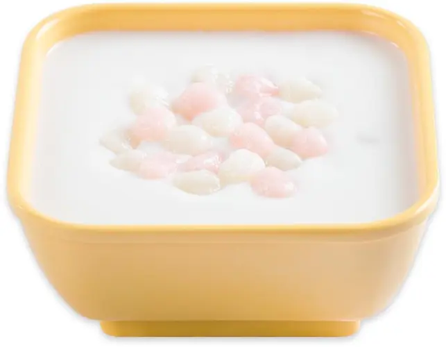 Almond Soup Mini Rice Balls