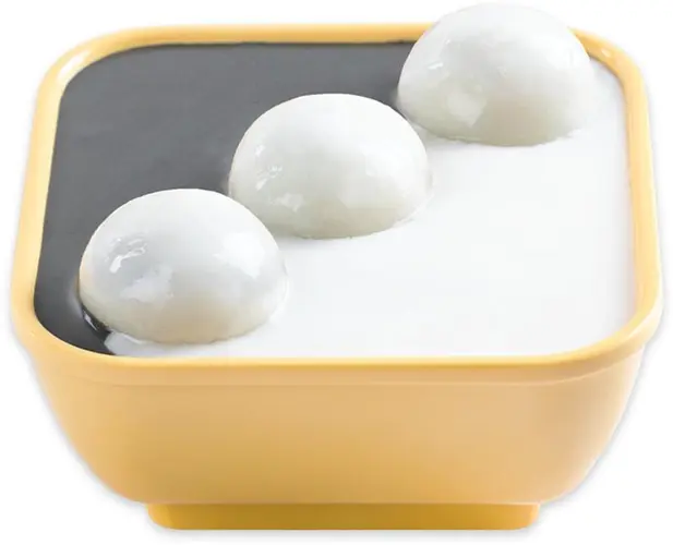 Sesame & Almond Soup Sesame Rice Balls