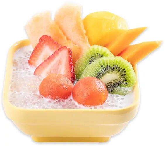 Mix Fruits Sago Coconut Juice
