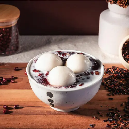 Purple Rice Coco Sesame Rice Balls