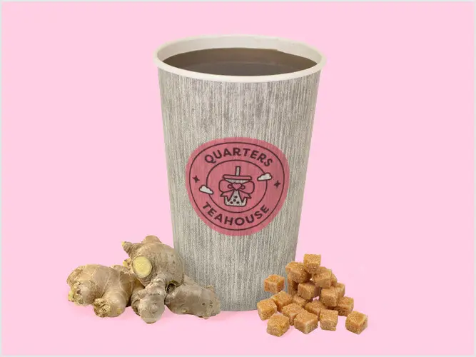 Hot Brown Sugar Ginger Tea