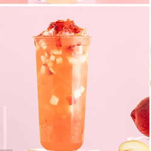 Strawberry Peach Green Tea