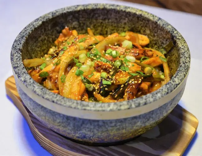 Spicy Squid Rice