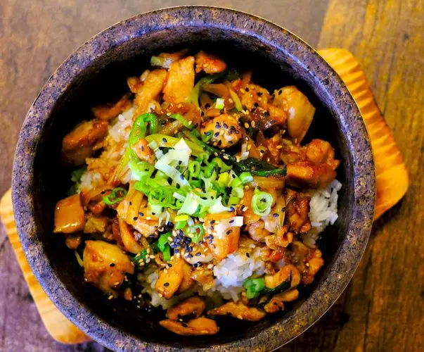 Sweet Soy Chicken Rice