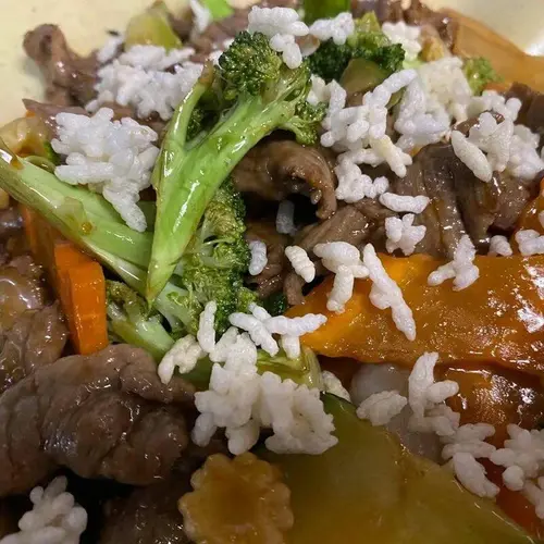 Beef Sizzling Rice